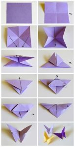 origami papallona